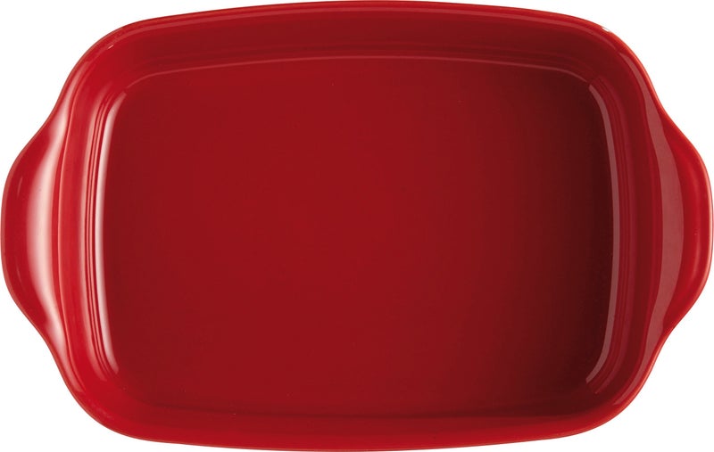 Emile Henry France Ovenware Ultime Rectangular Baking Dish, 11.4 x 7.5, Burgundy,349650 - Image 1